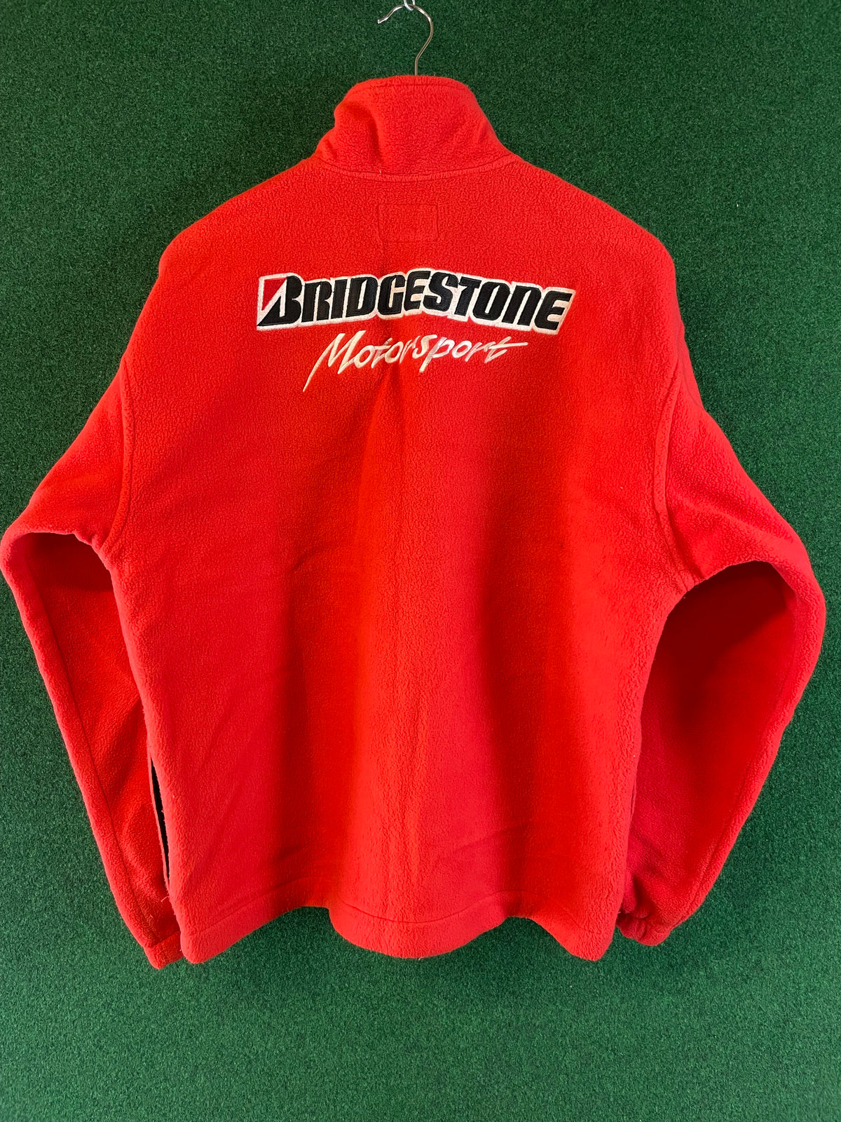 BRIDGESTONE Motorsport - Red Fleece Pullover Jacket