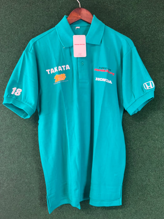 Takata Dome Honda Racing Super GT NSX #18 Team Wear Polo Shirt