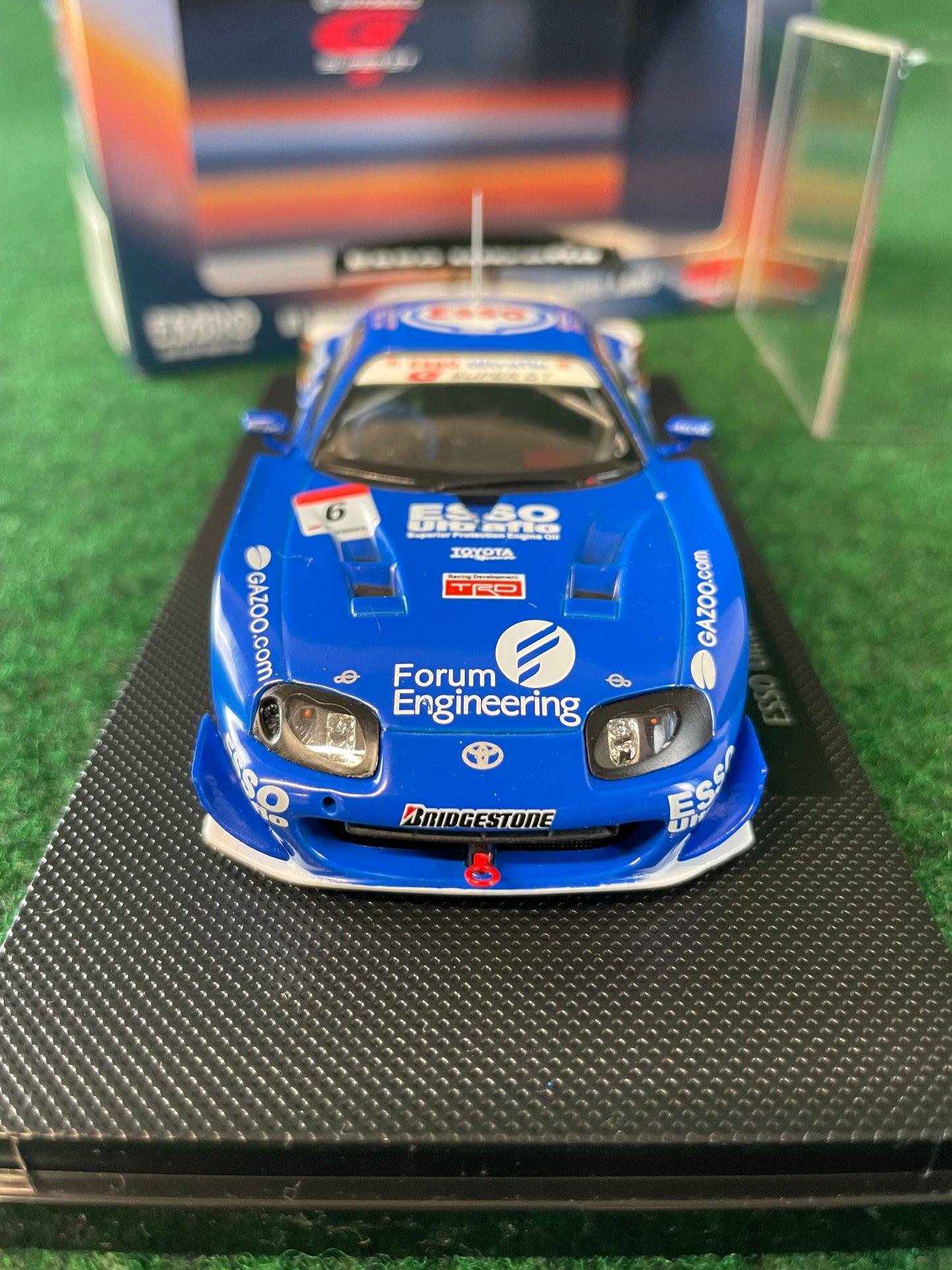 EBBRO Super GT 2005 ESSO Ultraflo Toyota Supra 1/43 Scale Diecast
