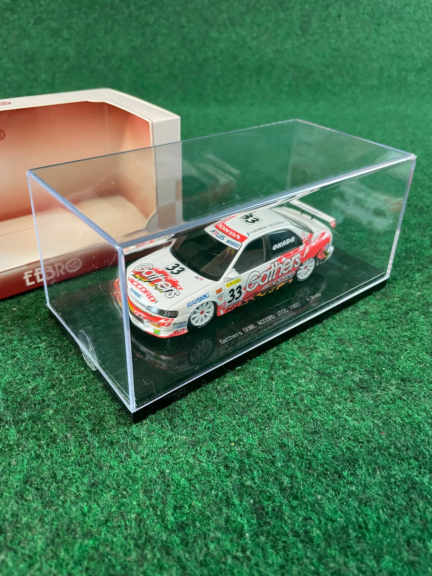 EBBRO - 1997 JTCC Gathers DOME No. 33 Honda Accord 1/43 Scale Diecast