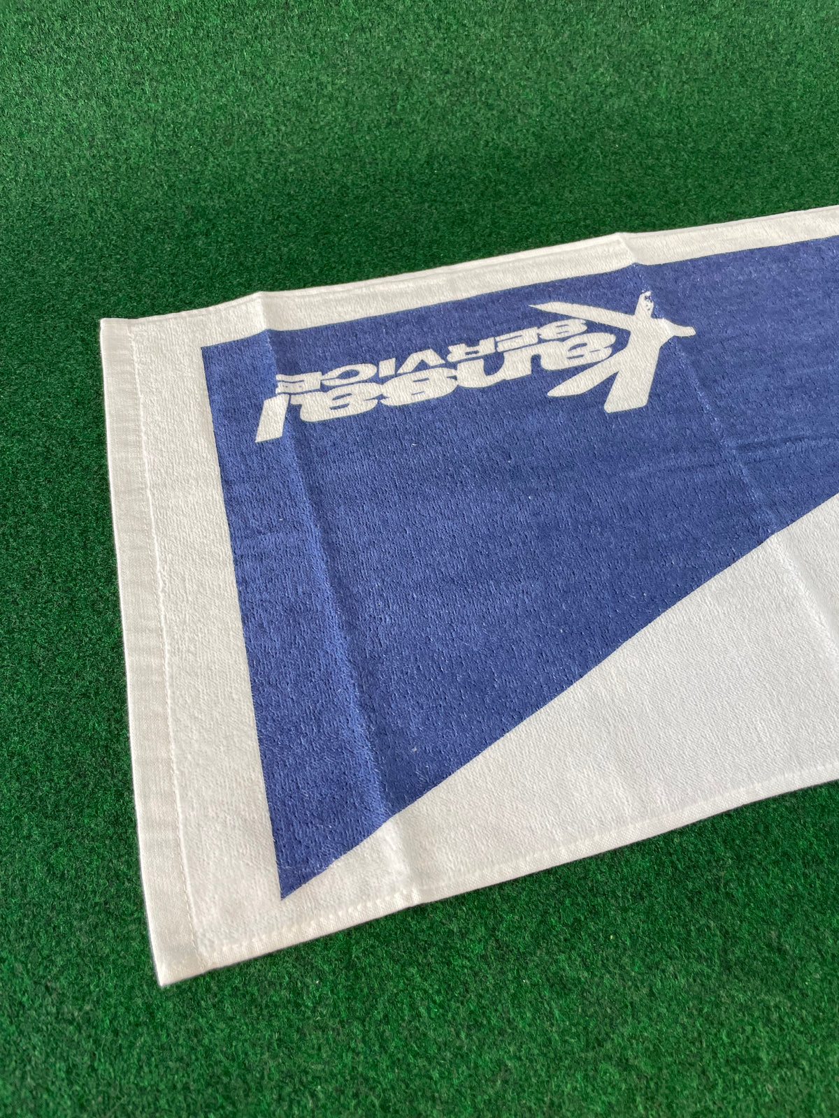 Kansai Service - White & Blue Promotional Towel