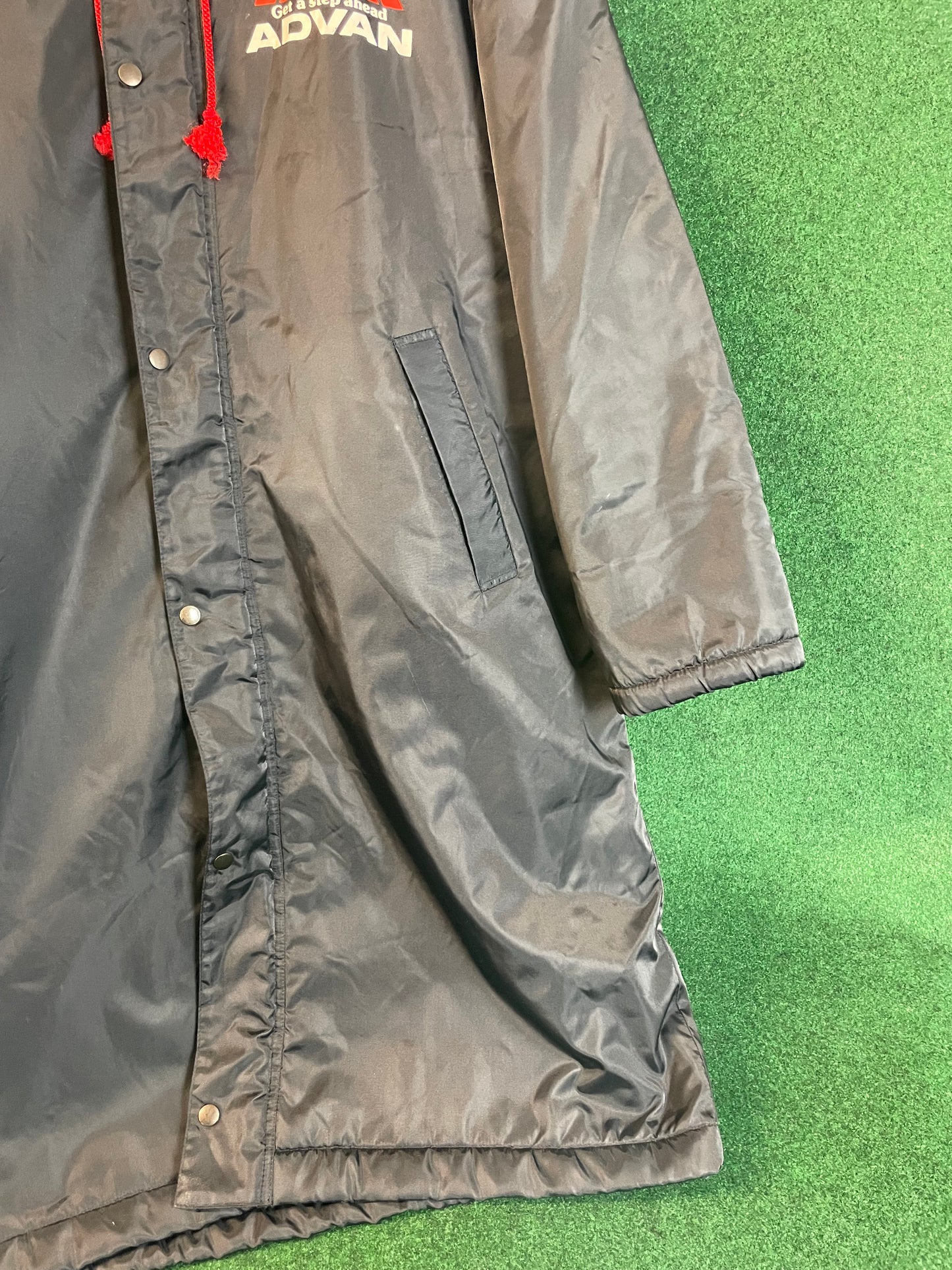 ADVAN - Get a Step Ahead Vintage Black Insulated Bench Coat