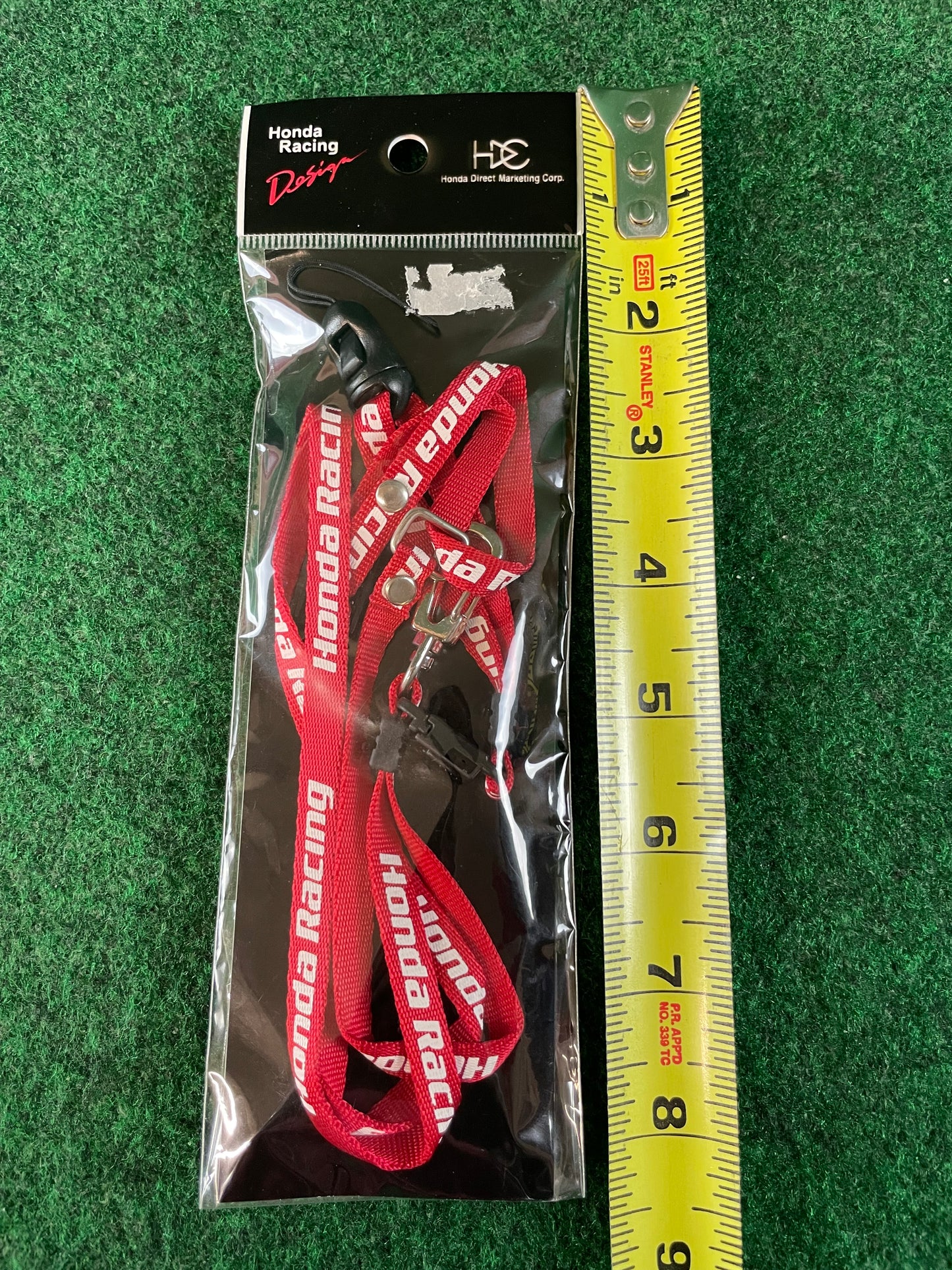 Honda Racing - Red/White Lanyard Keychain Thin Neck Strap