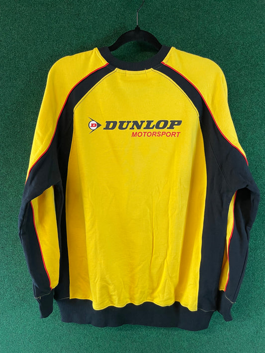 Dunlop Motorsport - Yellow & Black Sweatshirt (XL)