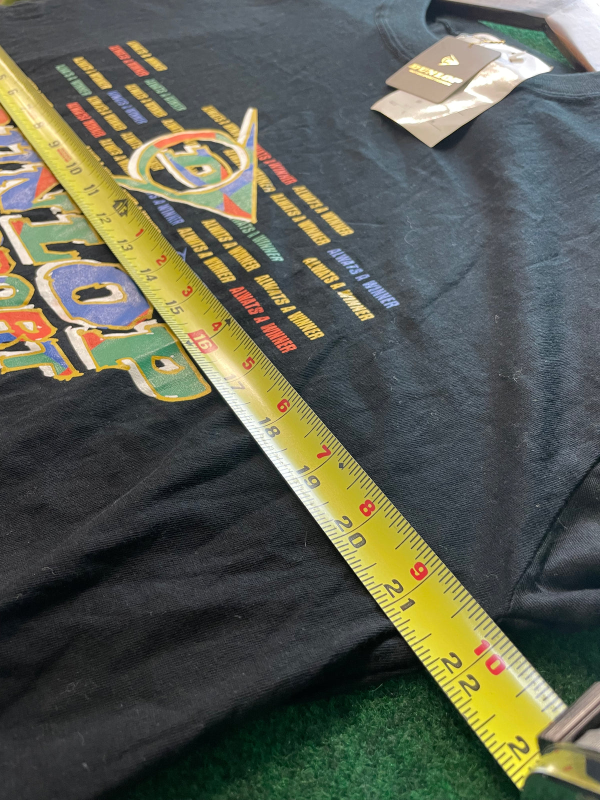 DUNLOP Motorsport - Vintage Black Graphic T-Shirt