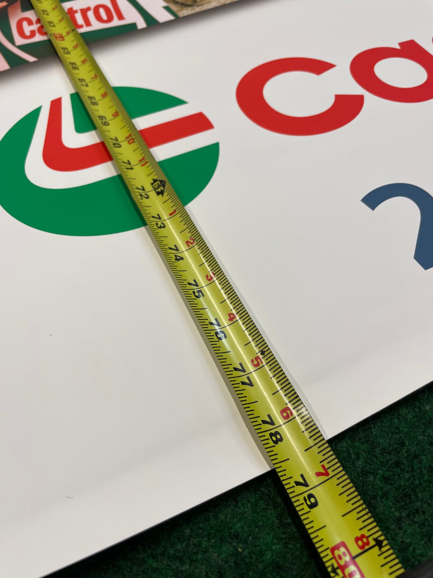 CASTROL Oil - 2023 100 year Company Logo History Timeline Trade Show Display Banner