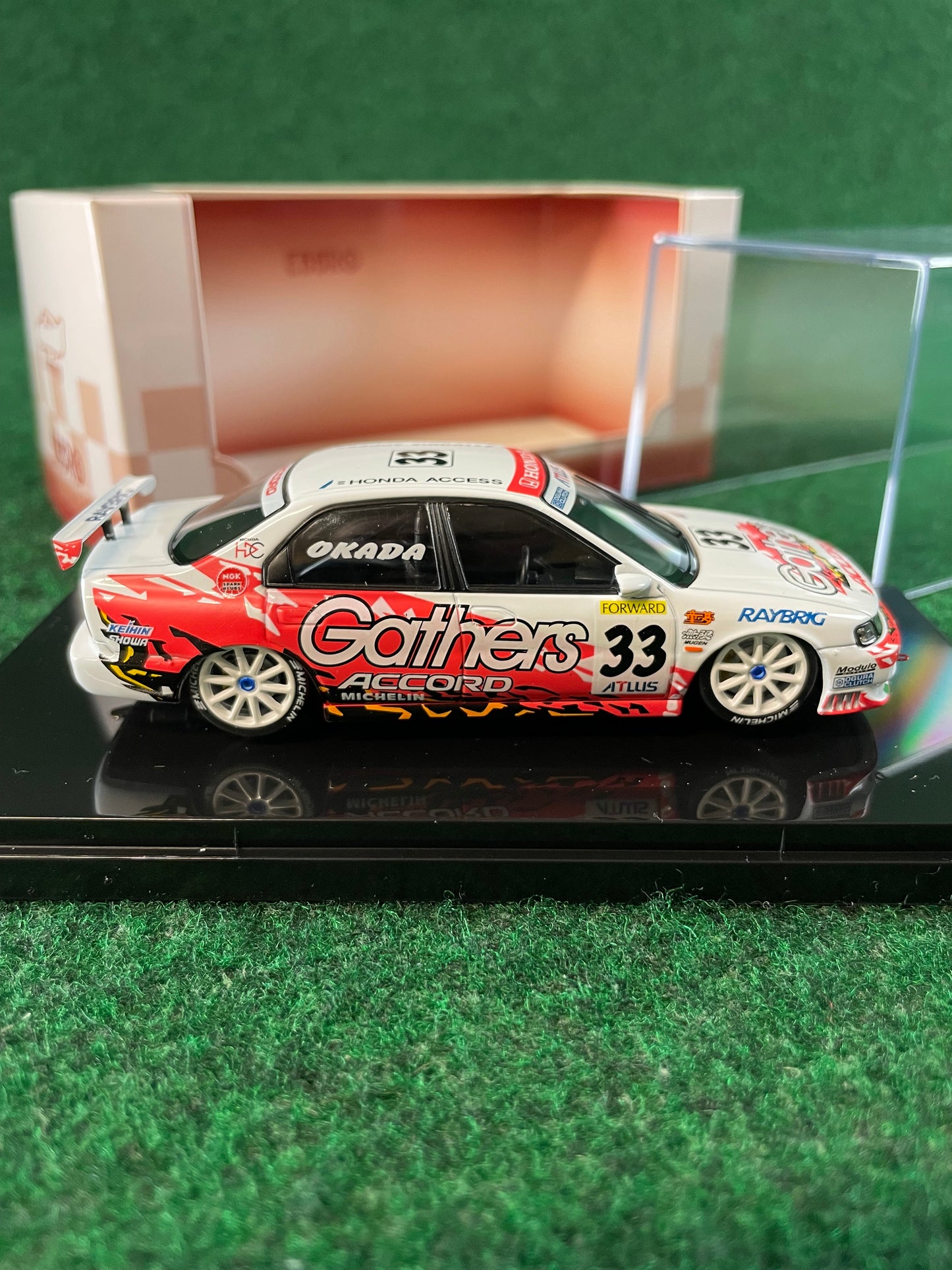 EBBRO - 1997 JTCC Gathers DOME No. 33 Honda Accord 1/43 Scale Diecast