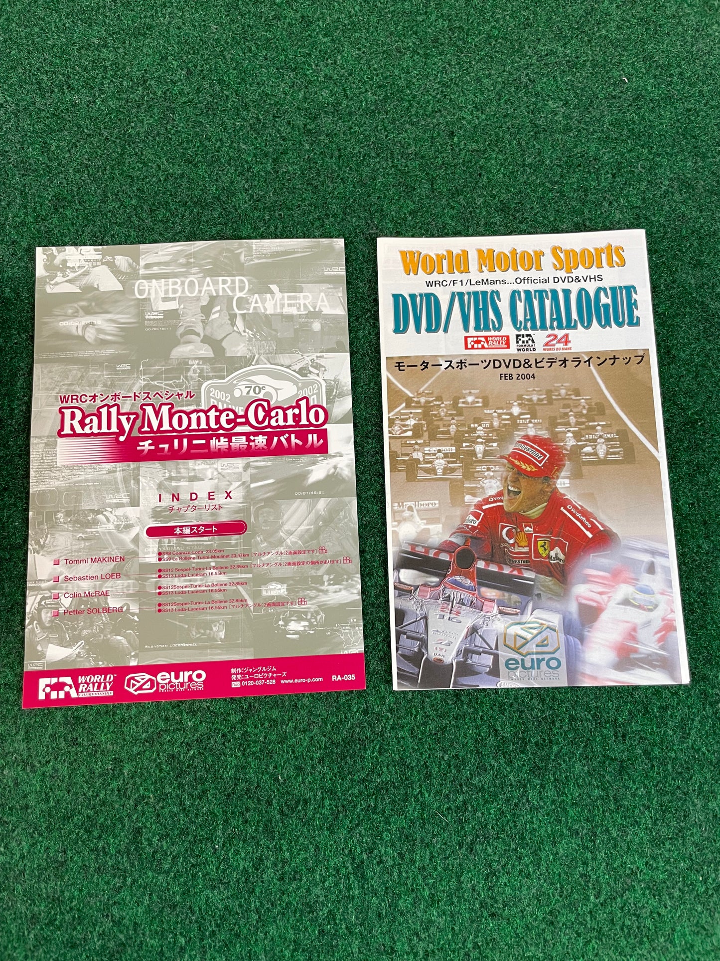 WRC DVD - Rally Monte-Carlo 2002 Onboard Camera DVD