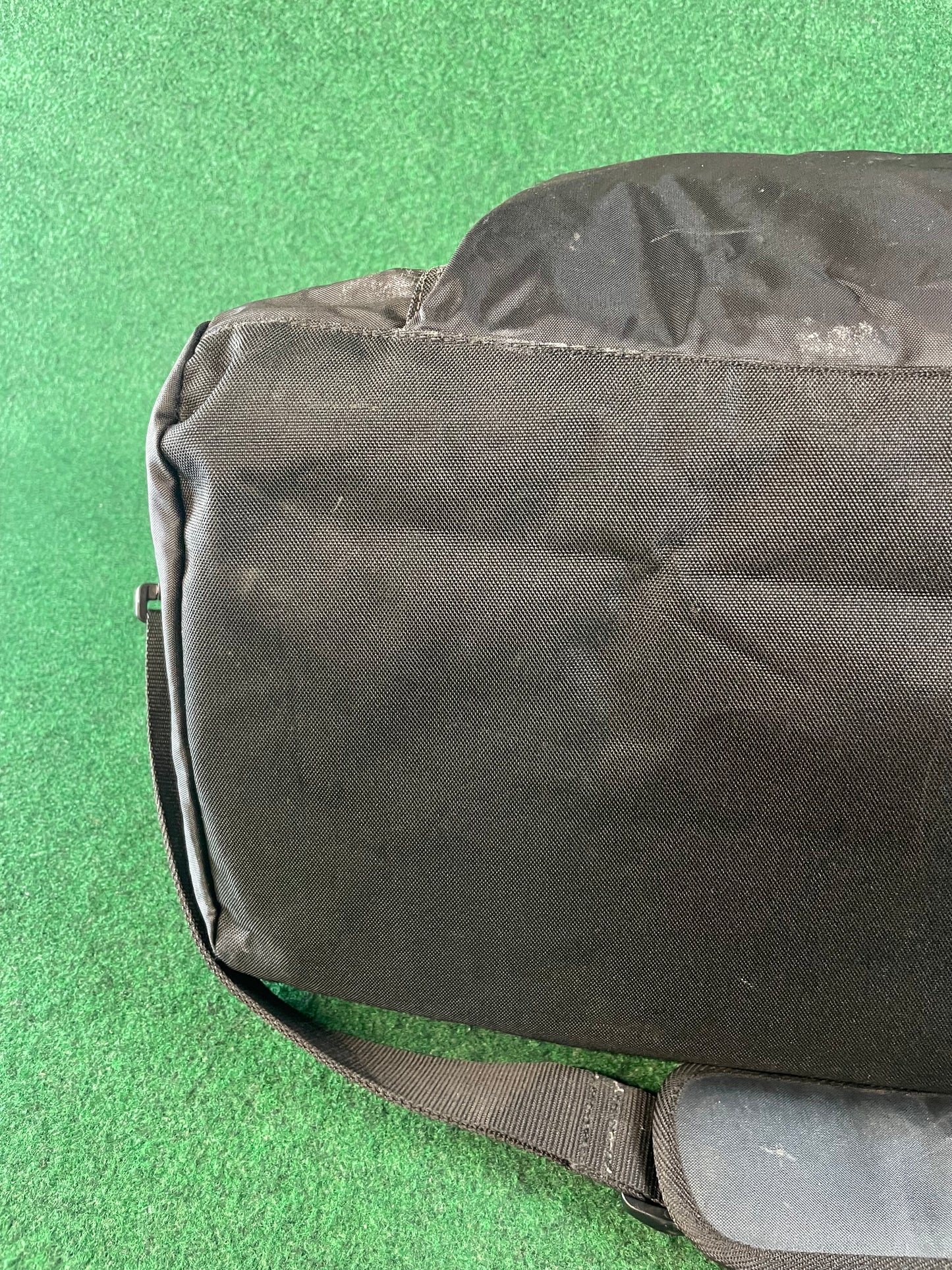 DUNLOP Motor Sport - Black & Grey Duffel Travel Bag