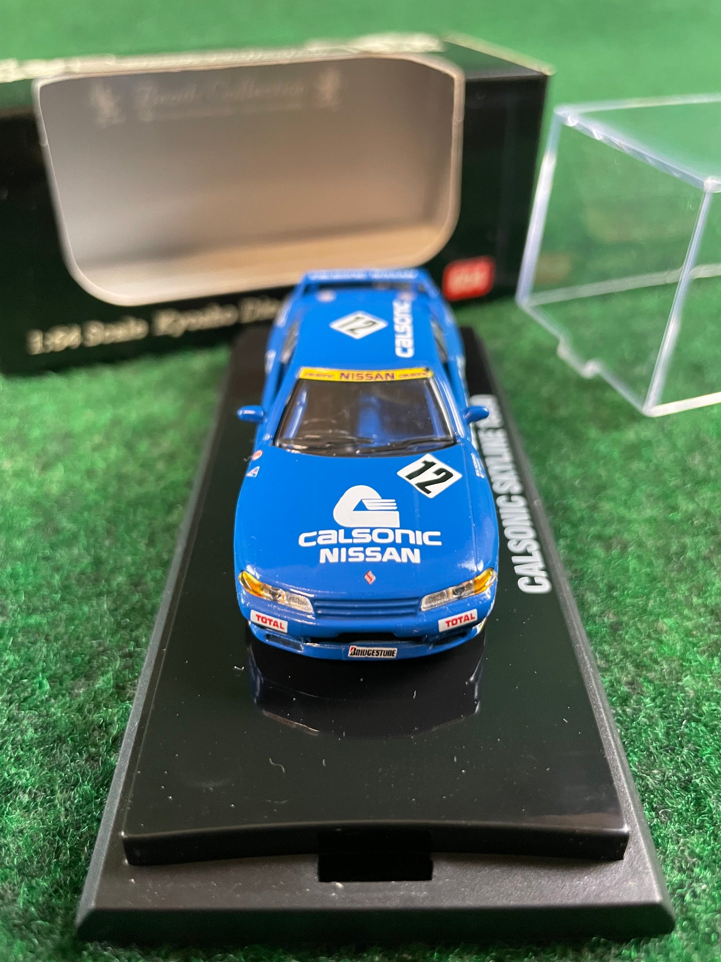 KYOSHO - Beads Collection 1990 & 1991 Calsonic IMPUL Nissan Skyline R32 GT-R 1/64 Scale Diecast Set