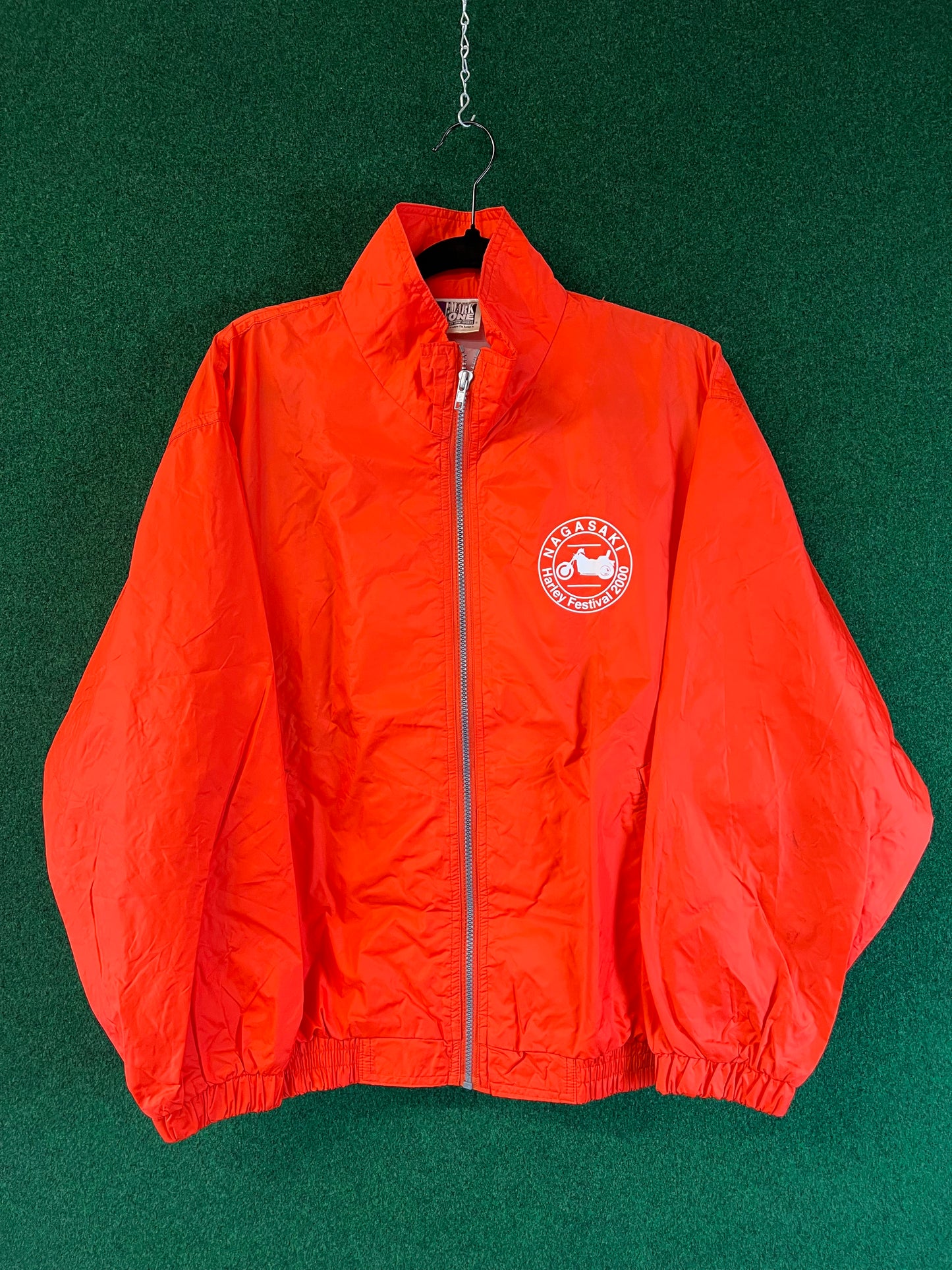 Nagasaki, Japan - Harley Festival 2000 Volunteer Staff Windbreaker Jacket & DVD Set