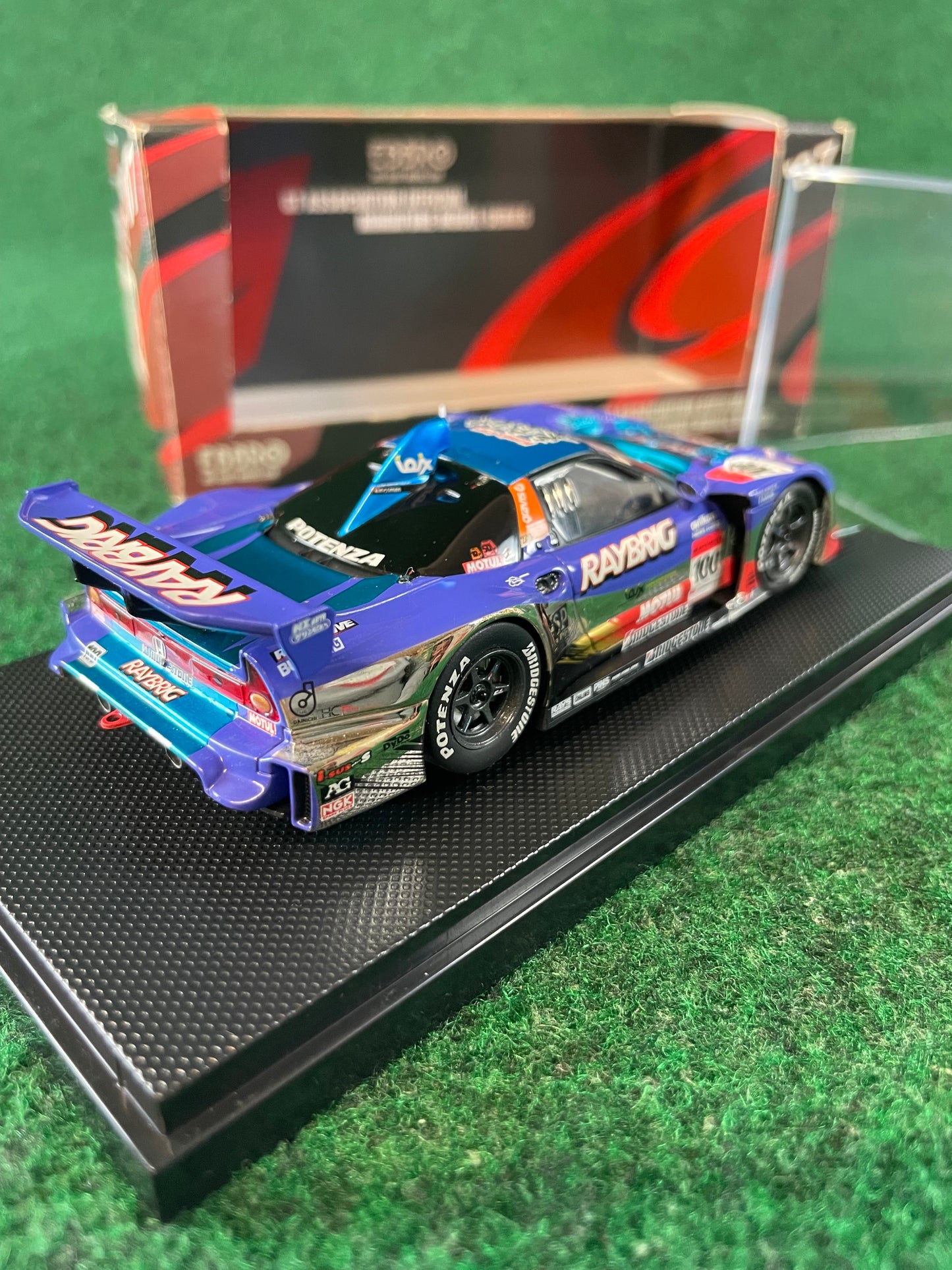 EBBRO - SuperGT 2007 Raybrig Honda NSX Fuji 300km 1/43 Scale Diecast