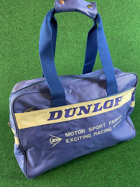 DUNLOP Motor Sport Fashion - Vintage Duffel Travel Bag