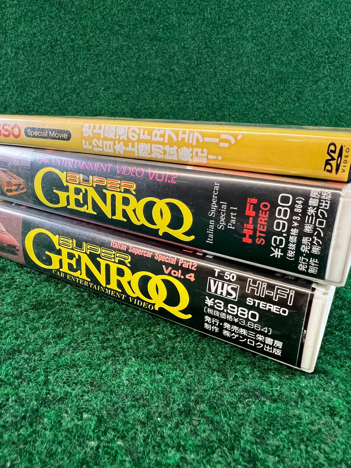 GeneroQ (Italian Supercars) VHS and DVD Set