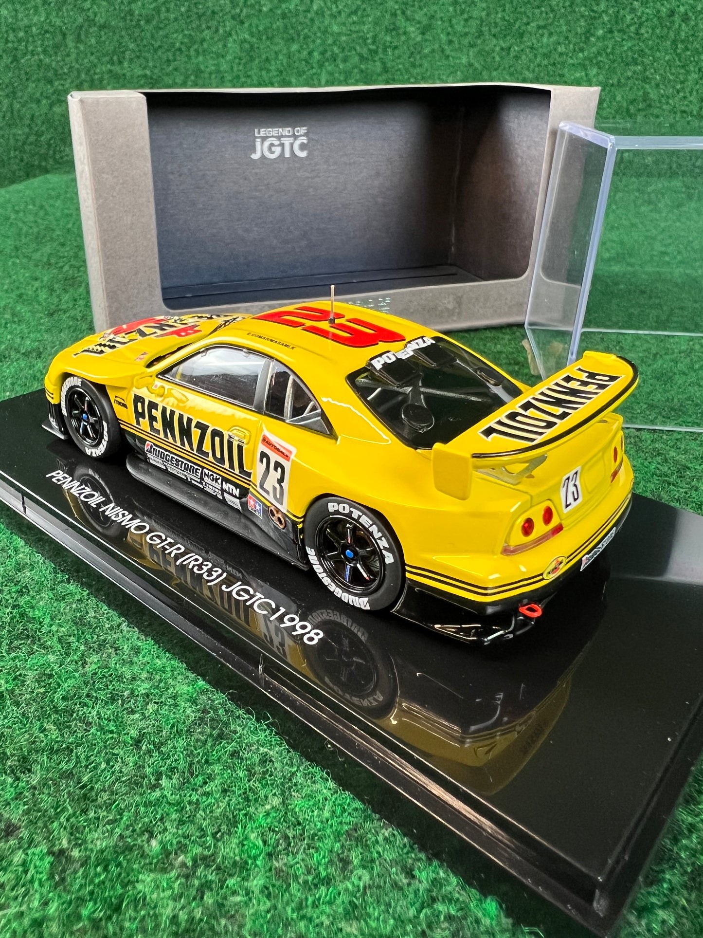 EBBRO Legends of JGTC - 1998 Pennzoil Nissan Skyline R33 GTR 1/43 Diecast