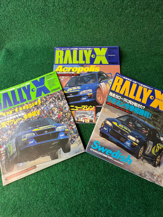 Rally Xpress Magazine - Subaru Impreza WRX 1998 Set of 3