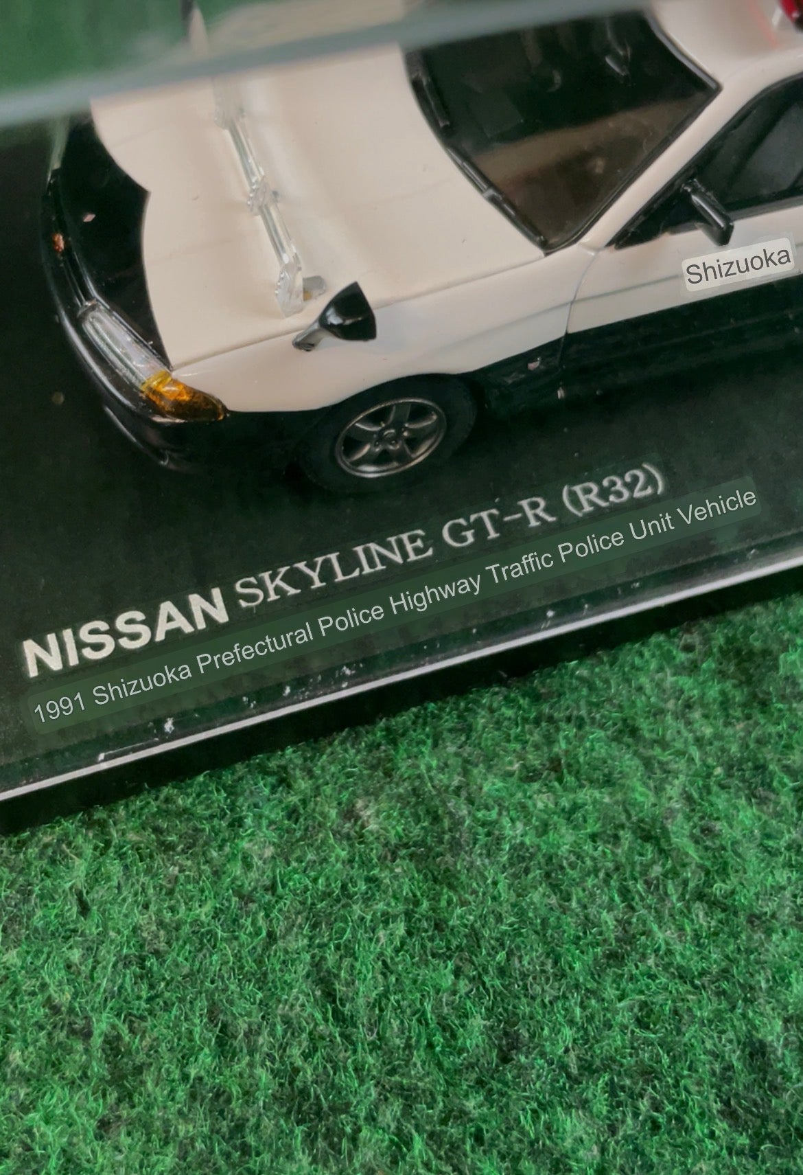 Rai’s - Nissan Skyline R32 GT-R Shizuoka Police Car 1/43 Scale Diecast