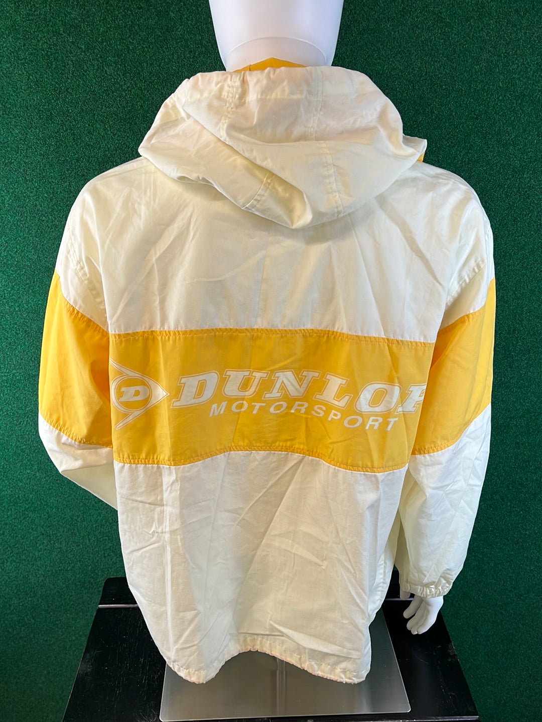 Dunlop Motorsport International White/Yellow Thin Cotton Soft Jacket Size:  LL