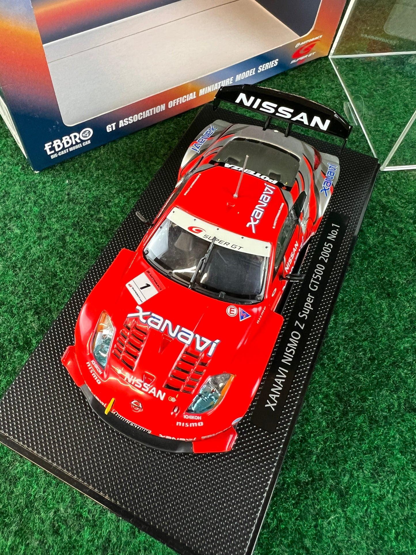 EBBRO SuperGT 2005 XANAVI Nismo Nissan Fairlady Z #1 1/43 Scale Diecast