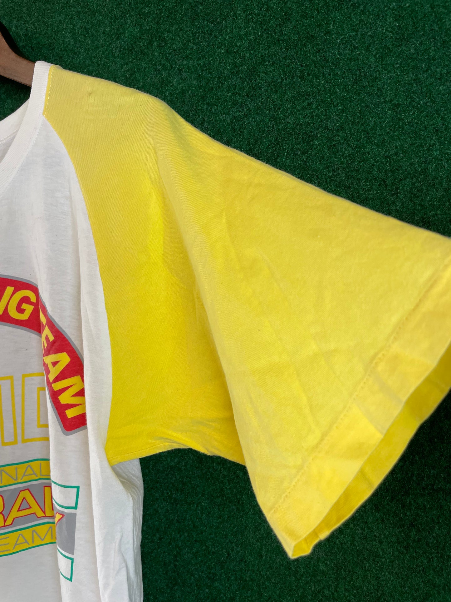 NISMO - Nissan International Race & Rally Team Vintage White/Yellow T-Shirt