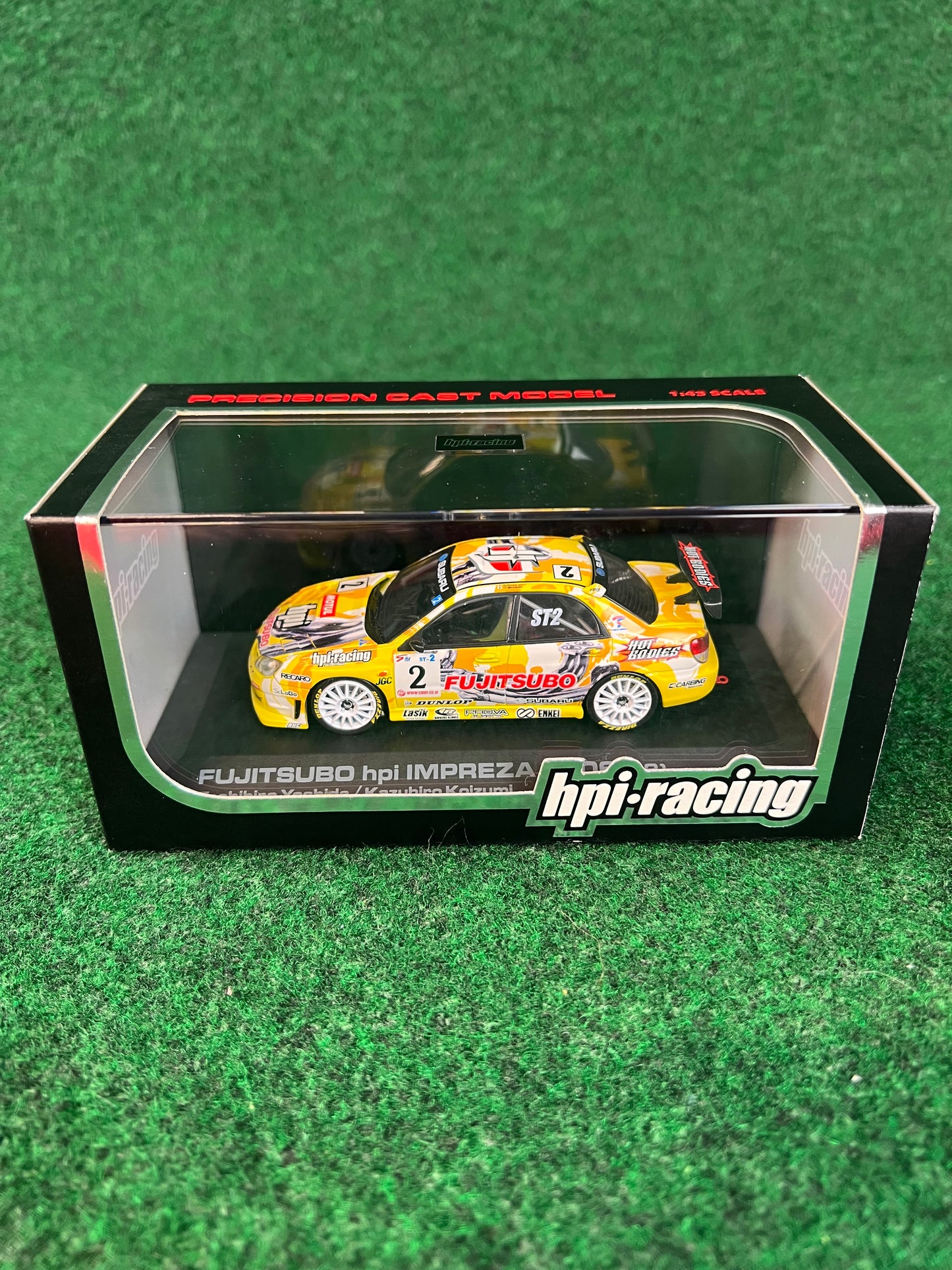 HPI Fujitsubo Super Taikyu 2005 Subaru Impreza WRX 1/43 Scale Diecast