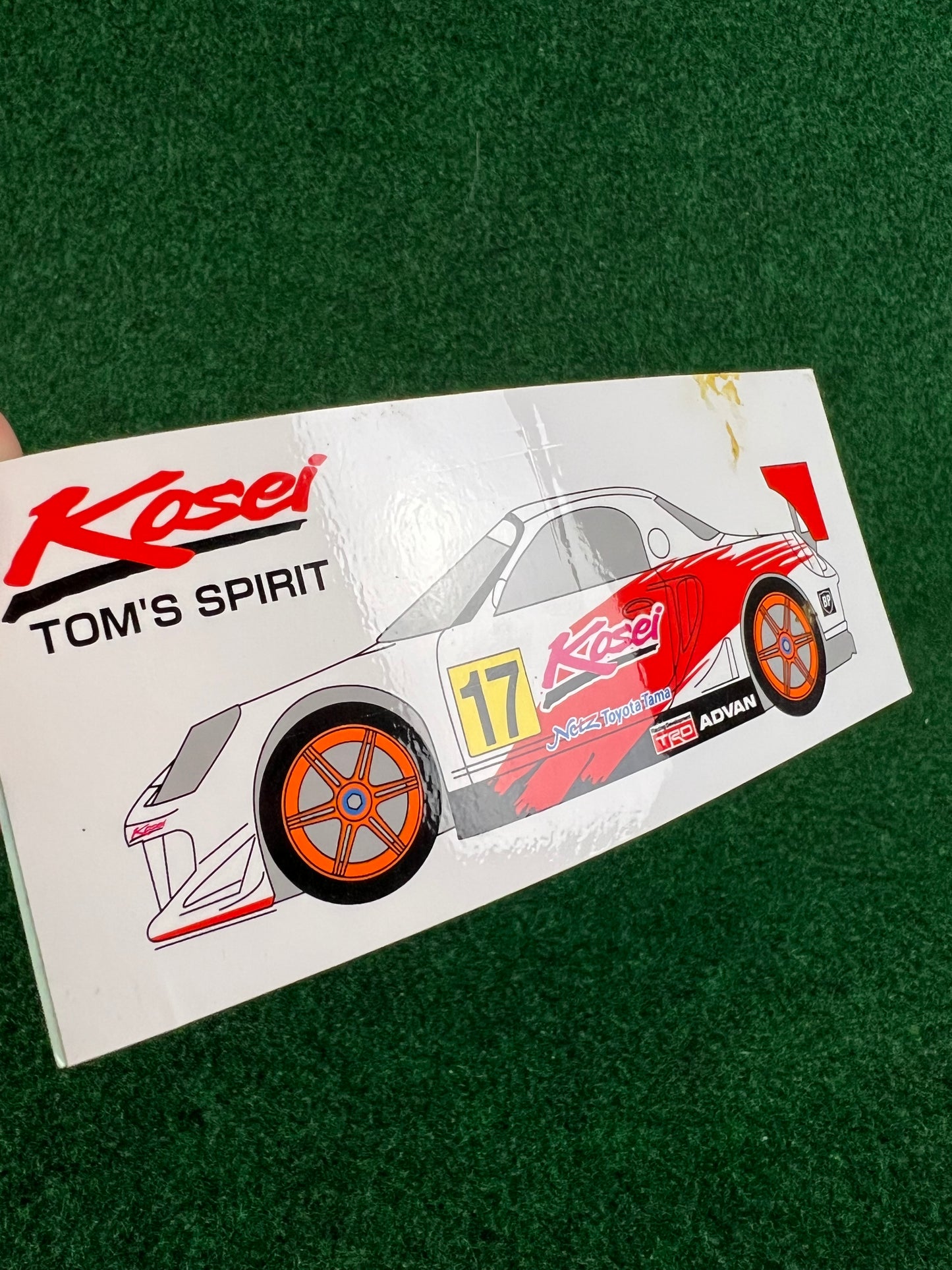 MR2, 911, Diablo JGTC Racecar Stickers Set
