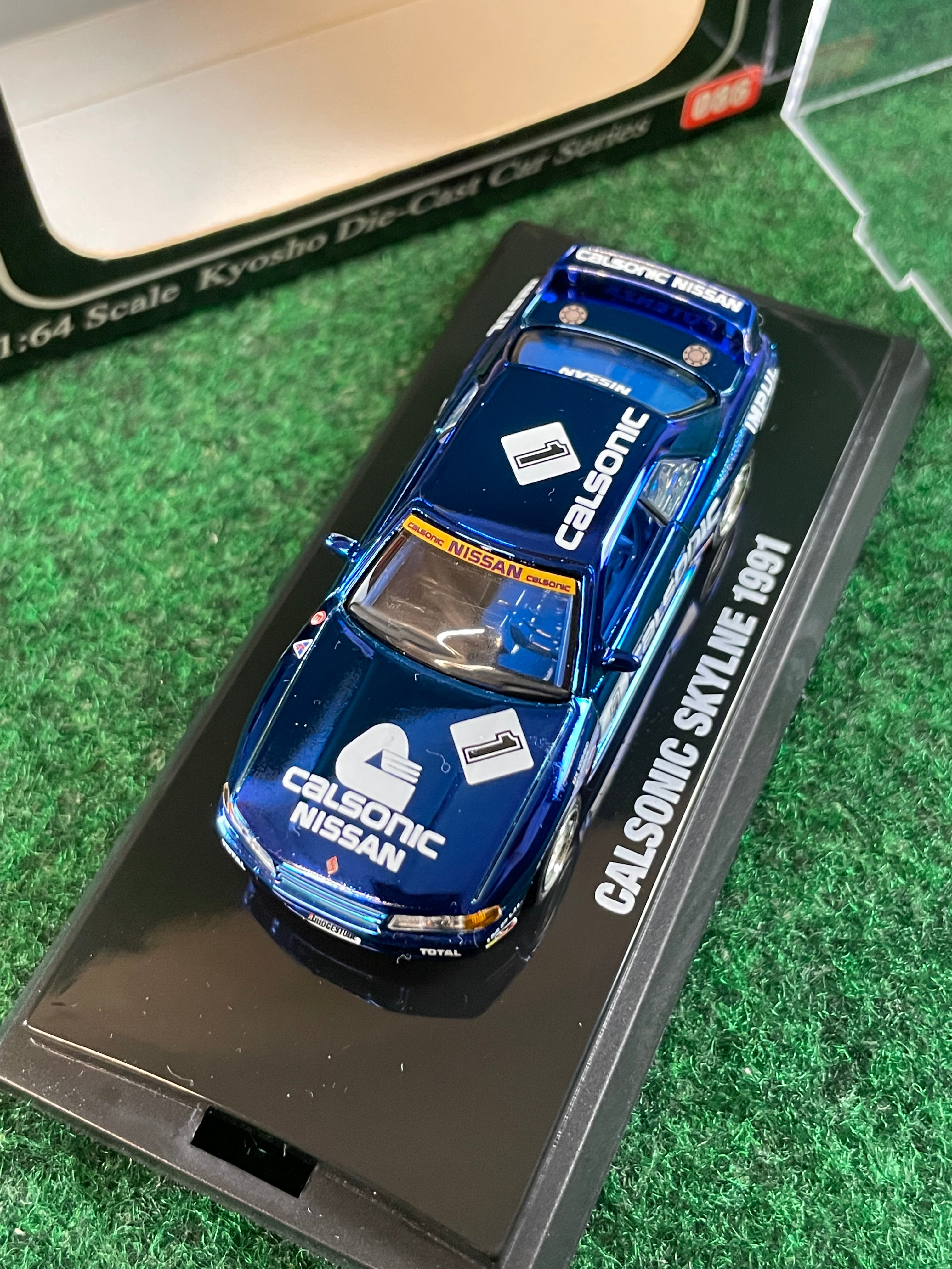イグニッションモデル1/64 CALSONIC SKYLINE # 1991 IG2819 CALSONIC SKYLINE (#1) 1991 JTC – ignition model