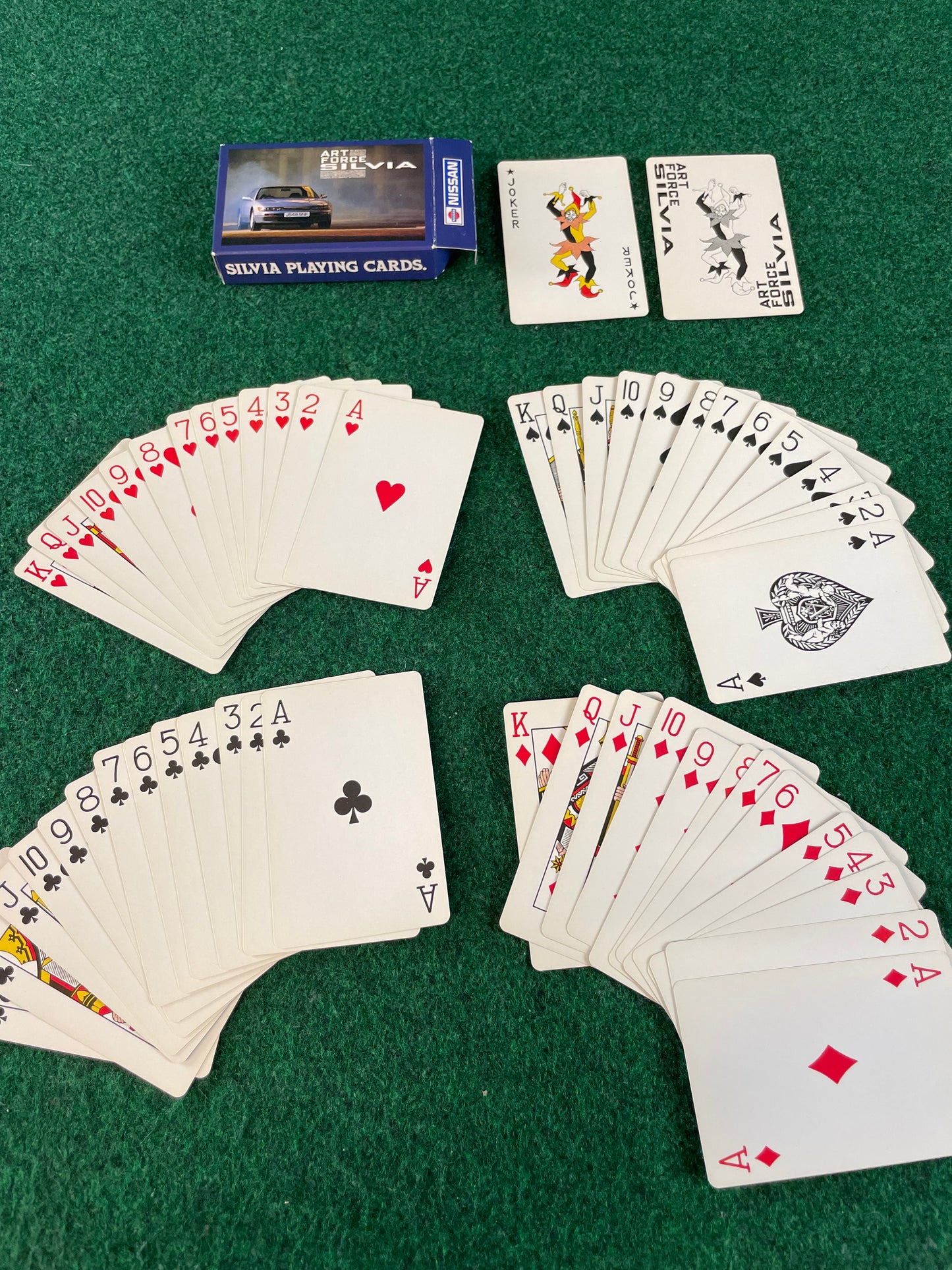 Nissan - ART FORCE SILVIA Playing Cards (3)
