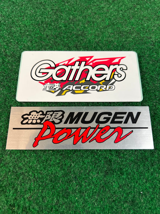 Gathers Honda Accord & Mugen Power Vintage Sticker Set