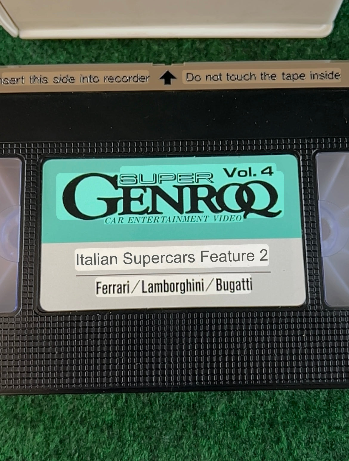 GeneroQ (Italian Supercars) VHS and DVD Set