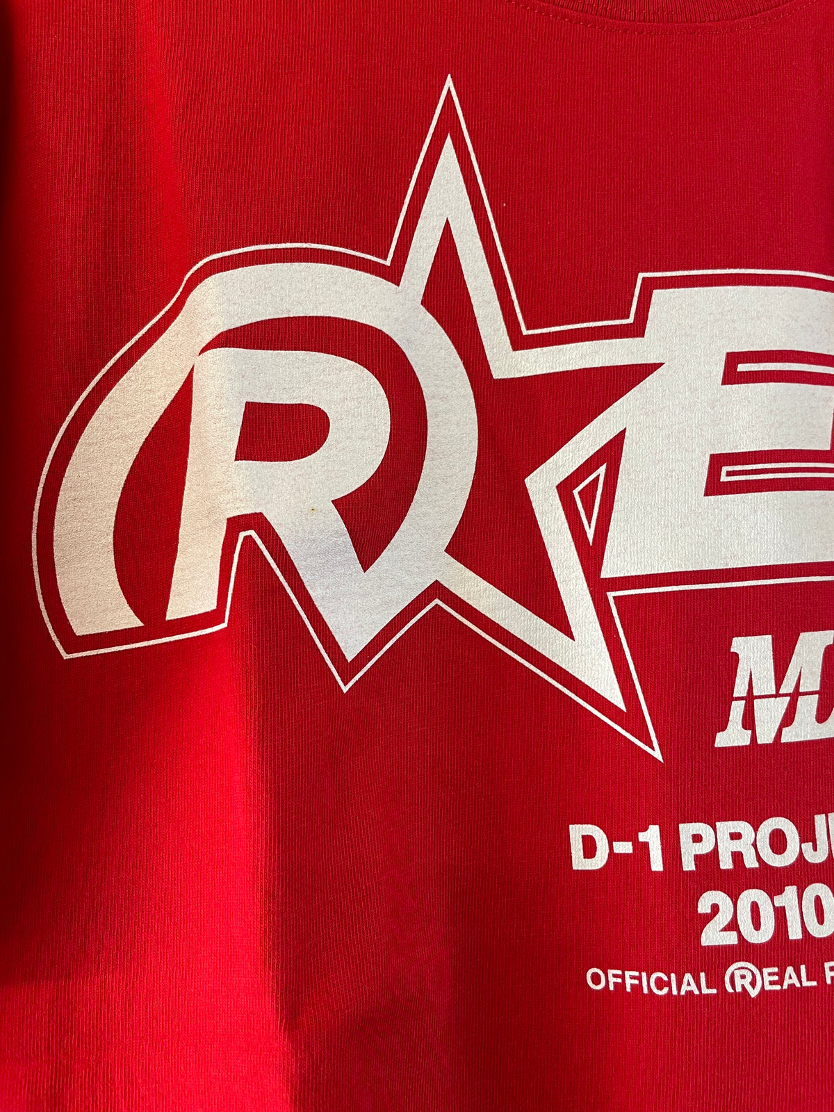 Max Orido REAL D1GP Project 2010 Red T-Shirt (L)