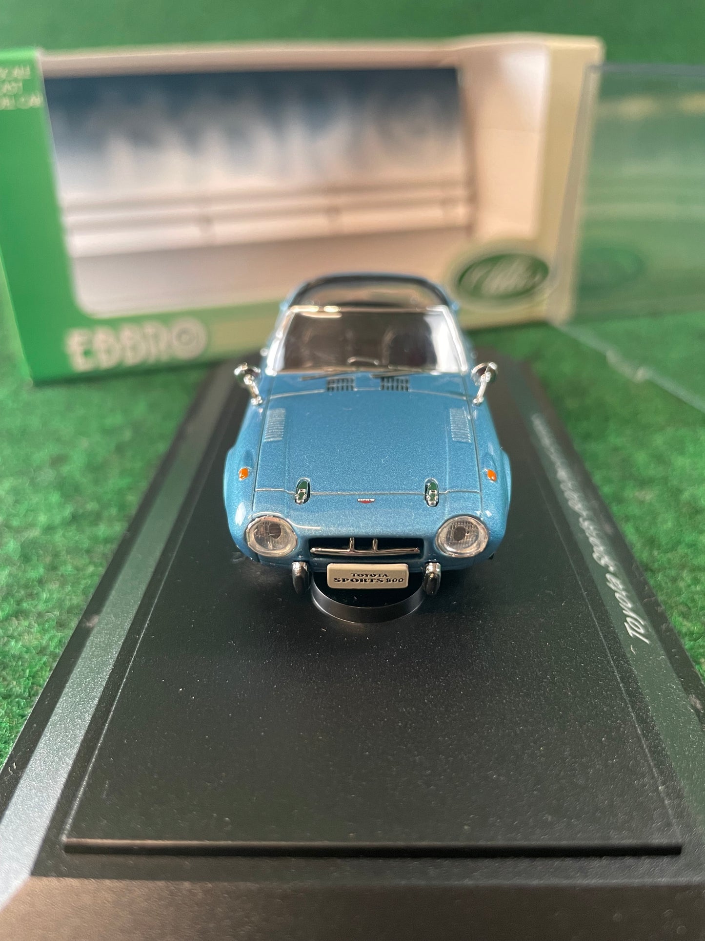 EBBRO - Toyota Sports 800 Lt. Blue 1/43 Scale Diecast