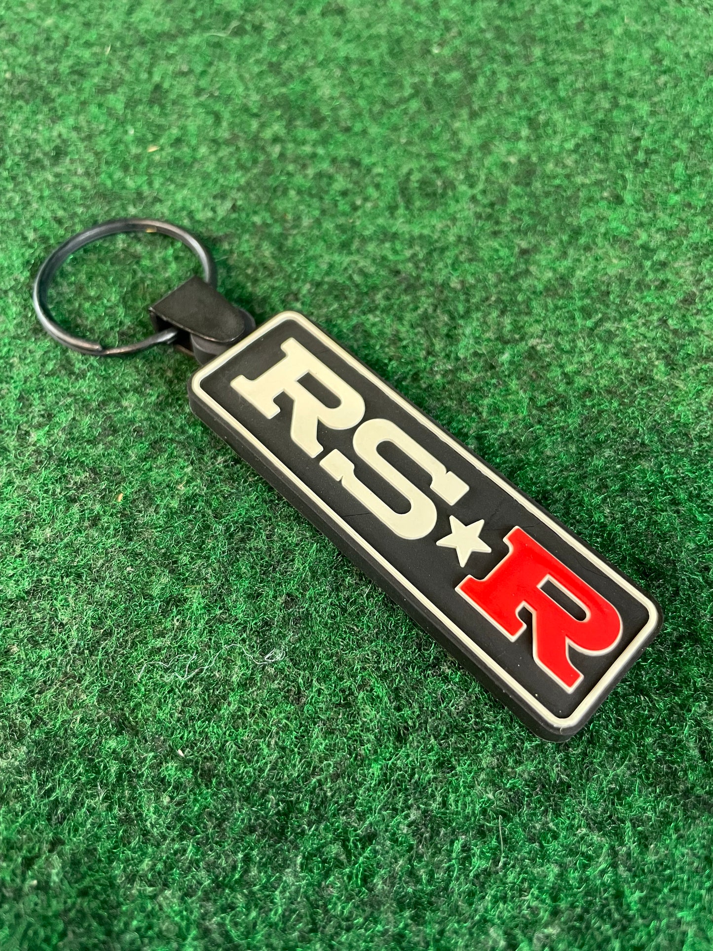 RSR - Silicone Logo and Metal Engraved Toyota 86 Keychain & Sticker Set