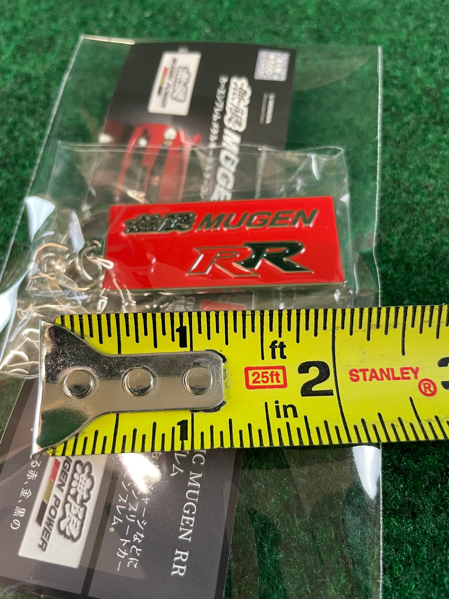 TC Juurokuhoi Vending Machine - Honda Civic MUGEN RR Logo Metal Logo Keychain