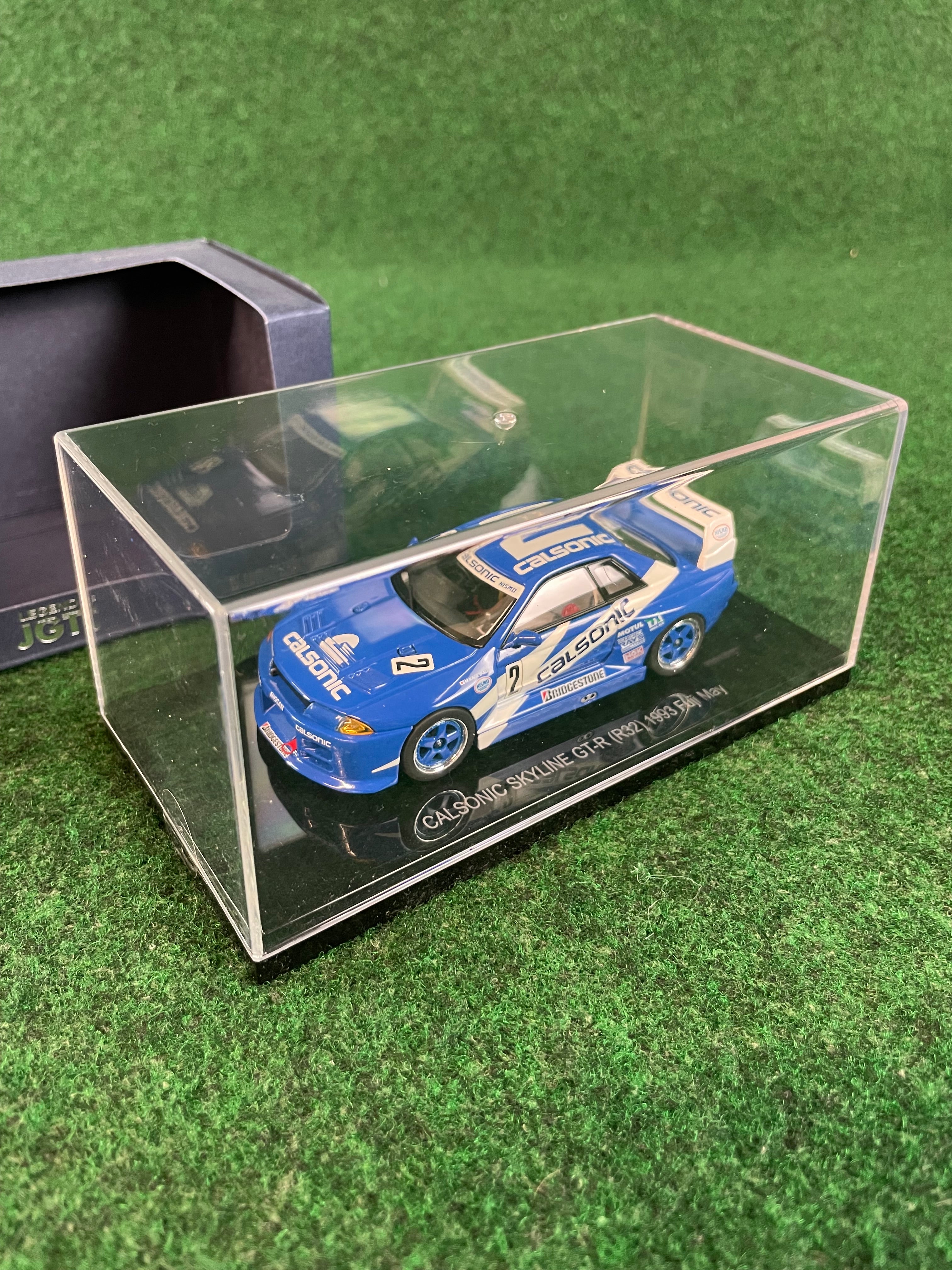 EBBRO JGTC Legends Calsonic 1993 Fuji May Nissan Skyline R32 GT-R