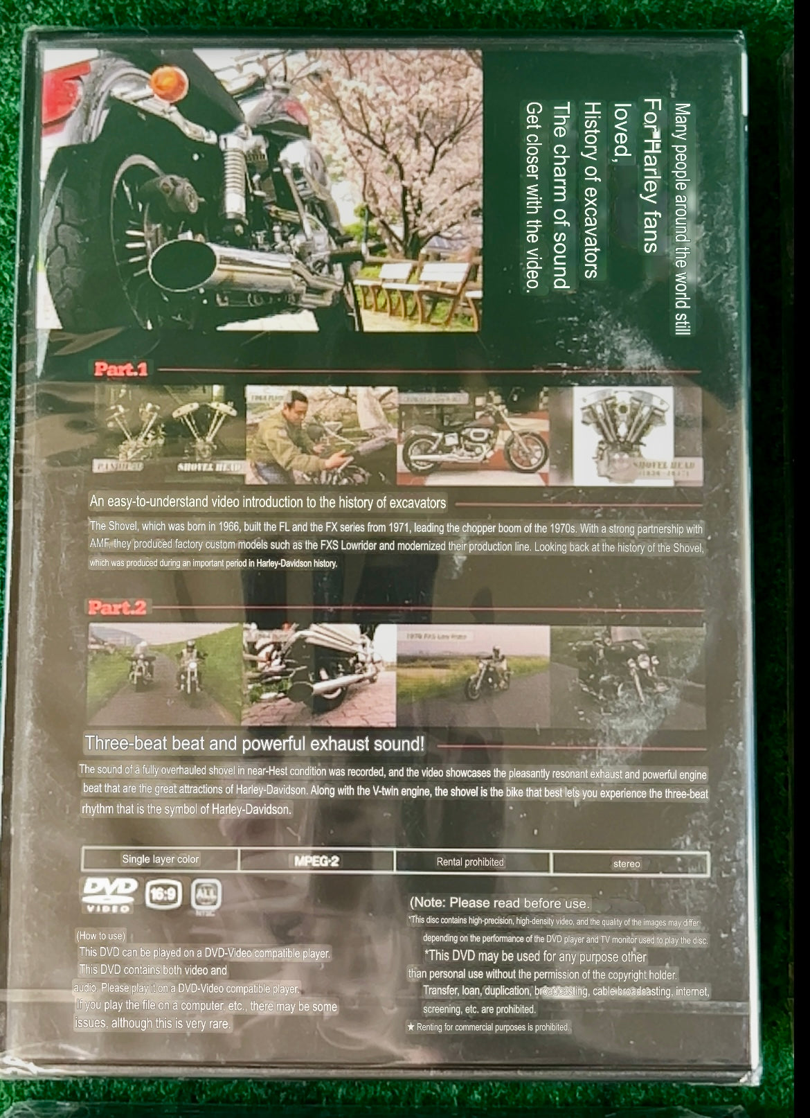 Nagasaki, Japan - Harley Festival 2000 Volunteer Staff Windbreaker Jacket & DVD Set