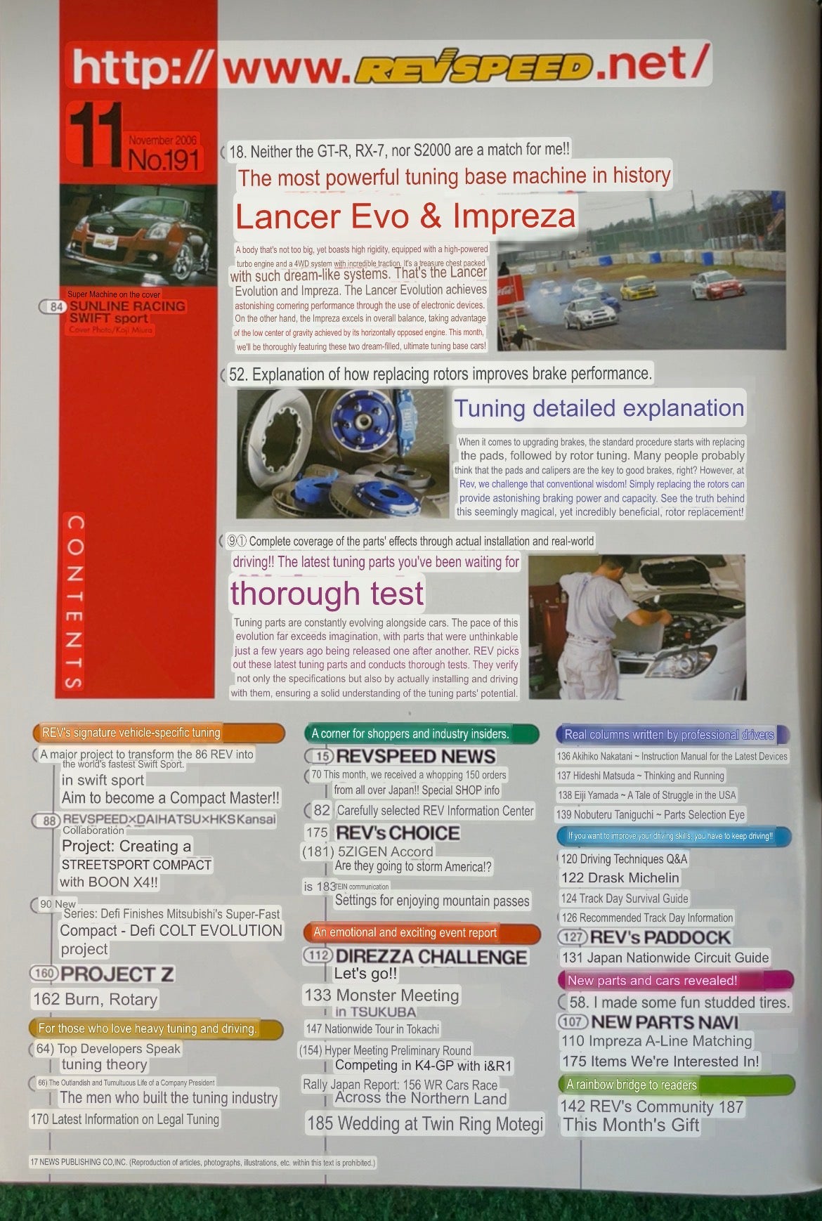 REVSpeed Magazine - November 2006