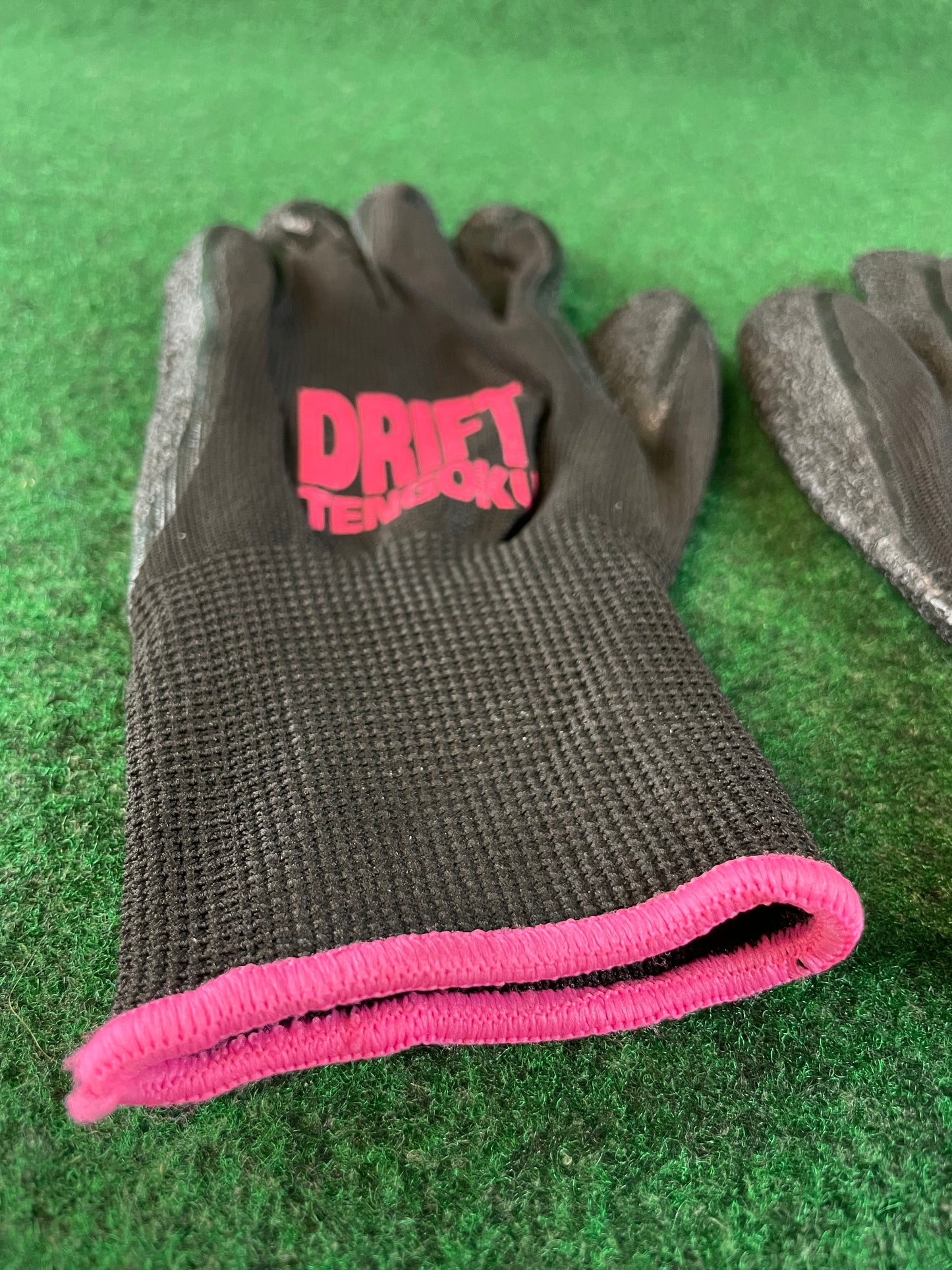 Drift Tengoku - (2) Elastic Rubber Grip Work Gloves