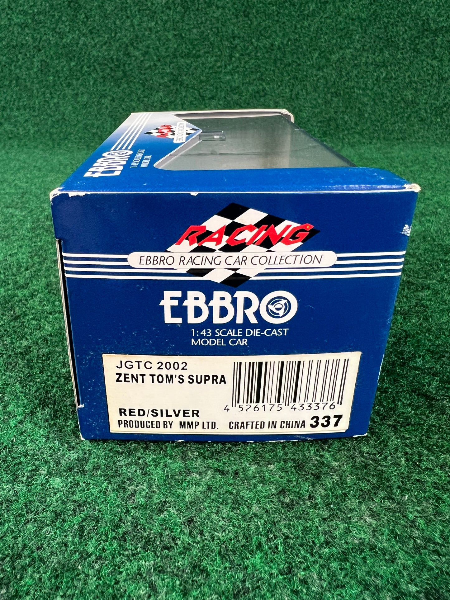 EBBRO - 2002 Zent Tom's Toyota Supra #37 1/43 Scale Diecast