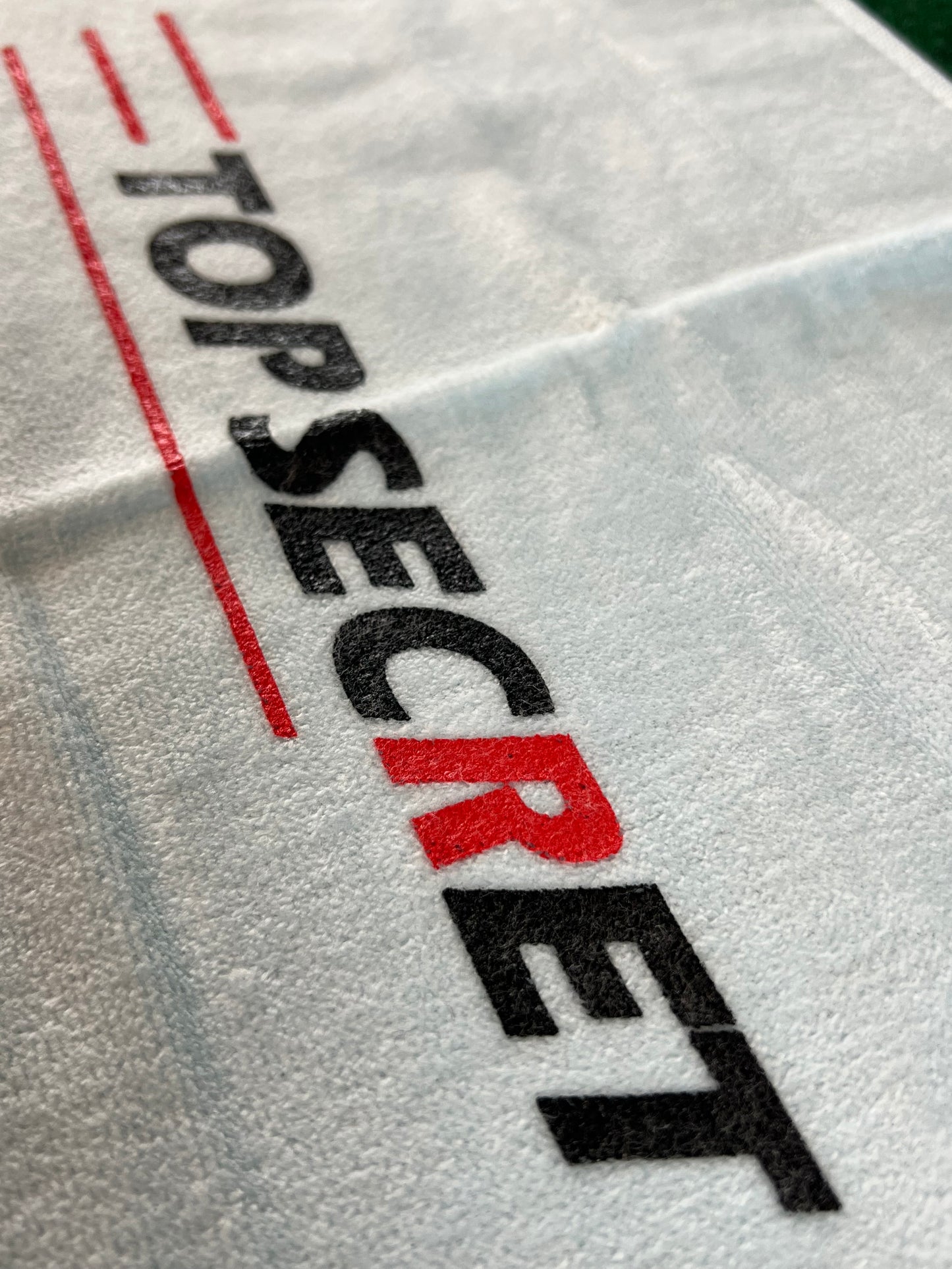 Top Secret - Towel and Decal Set