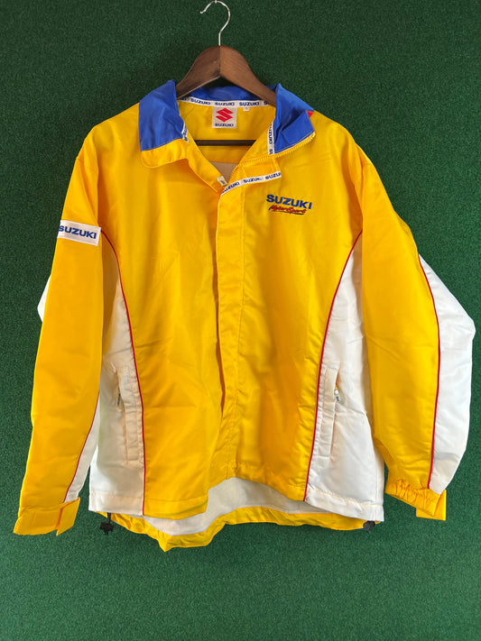 Suzuki Motorsports Racing Yellow Jacket