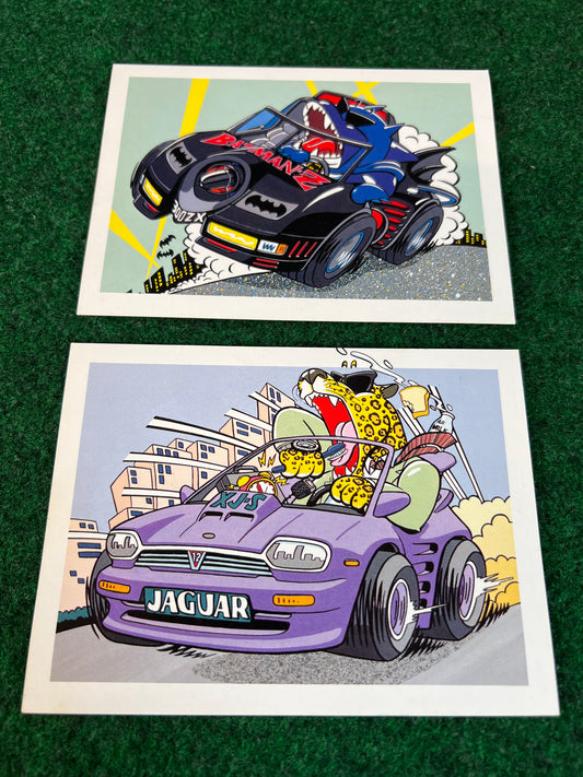 OPTION Magazine Cover Art Postcards Set of 2