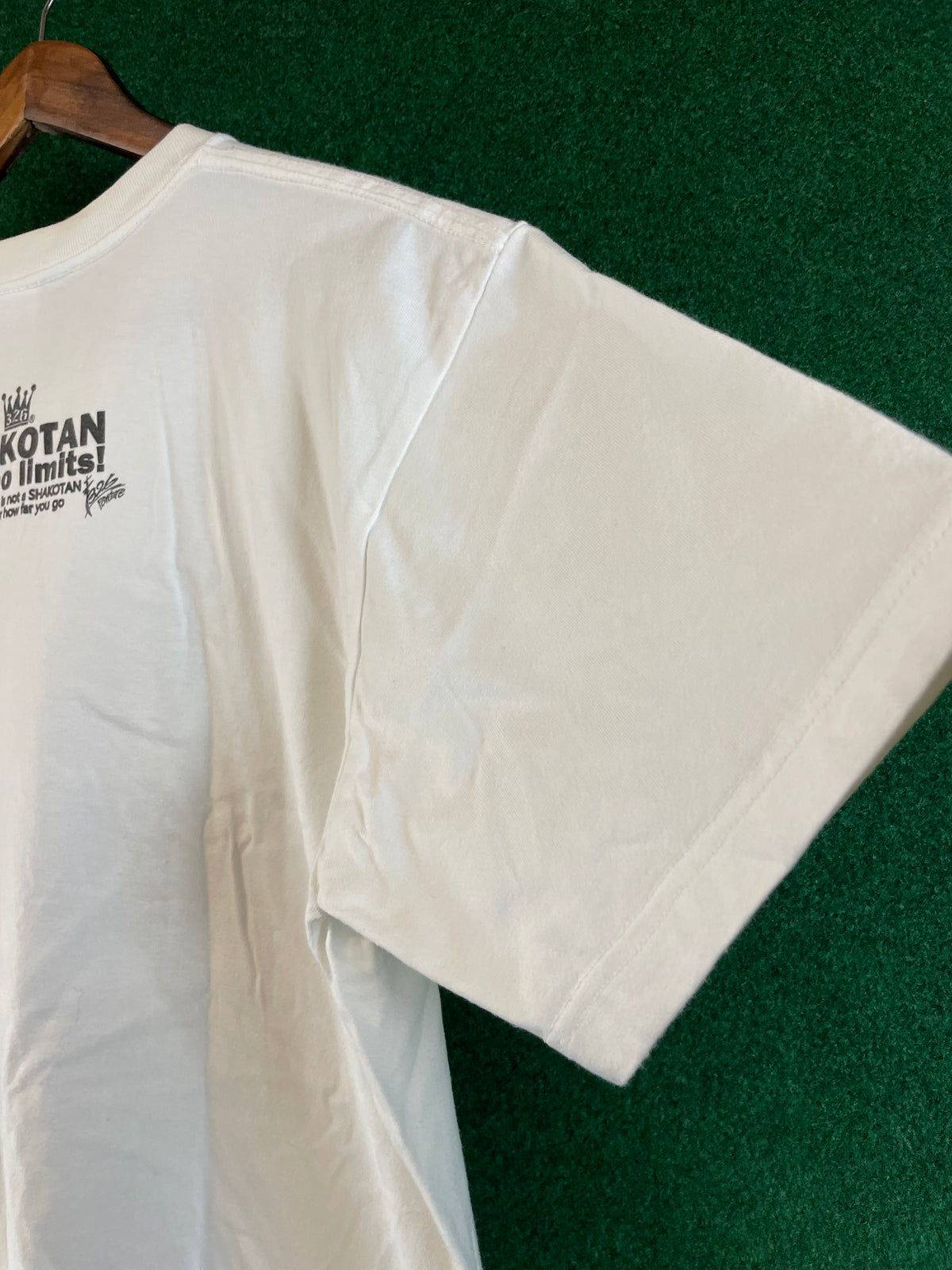 326POWER - DRIFT KING Mazda FC RX-7 Shakotan Has No Limits White T-shirt