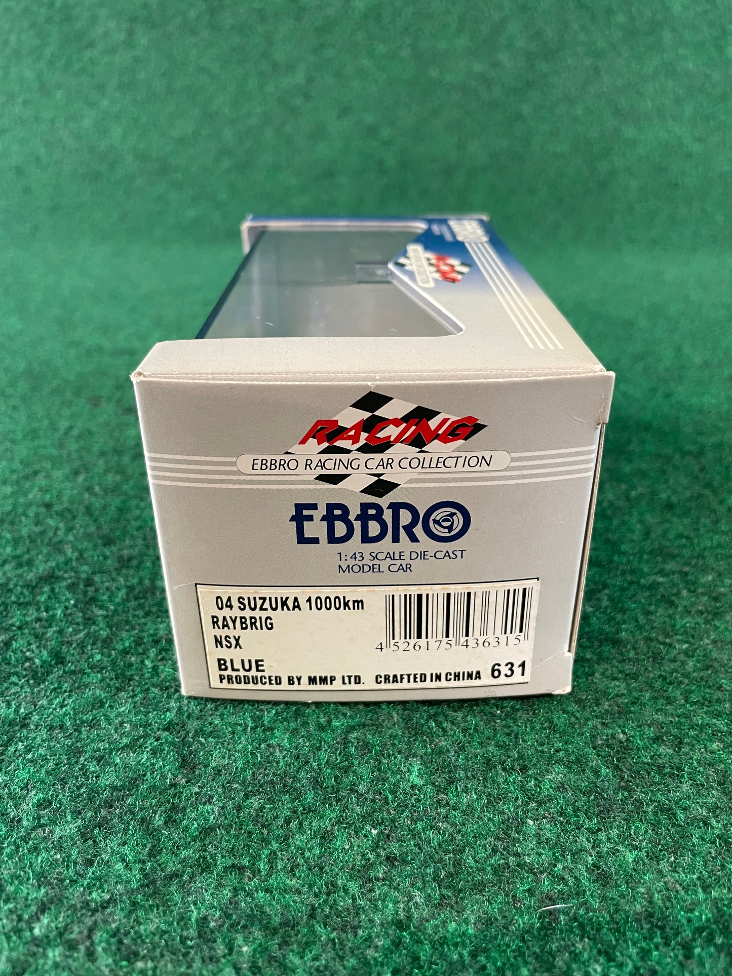 EBBRO Racing Car Collection: JGTC RAYBRIG 2004 Honda NSX Suzuka 1000km 1/43 Scale Diecast