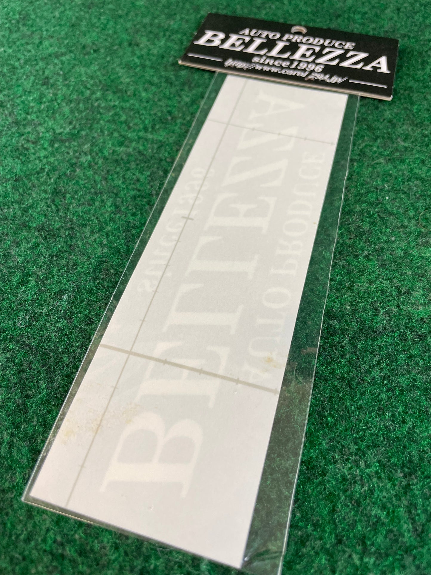 Auto Produce BELLEZZA - Since 1996 White Decal Sticker