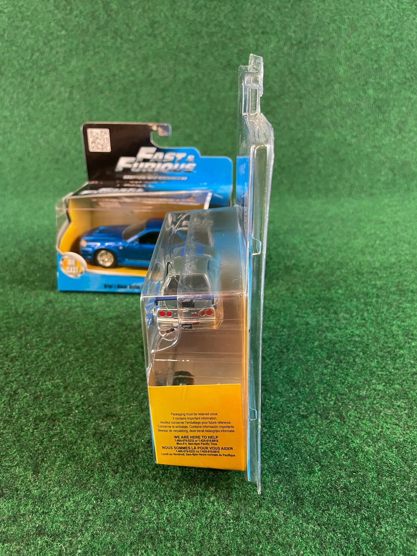 Jada Toys - Fast and Furious Nissan Skyline R34 GT-R Diecast Set