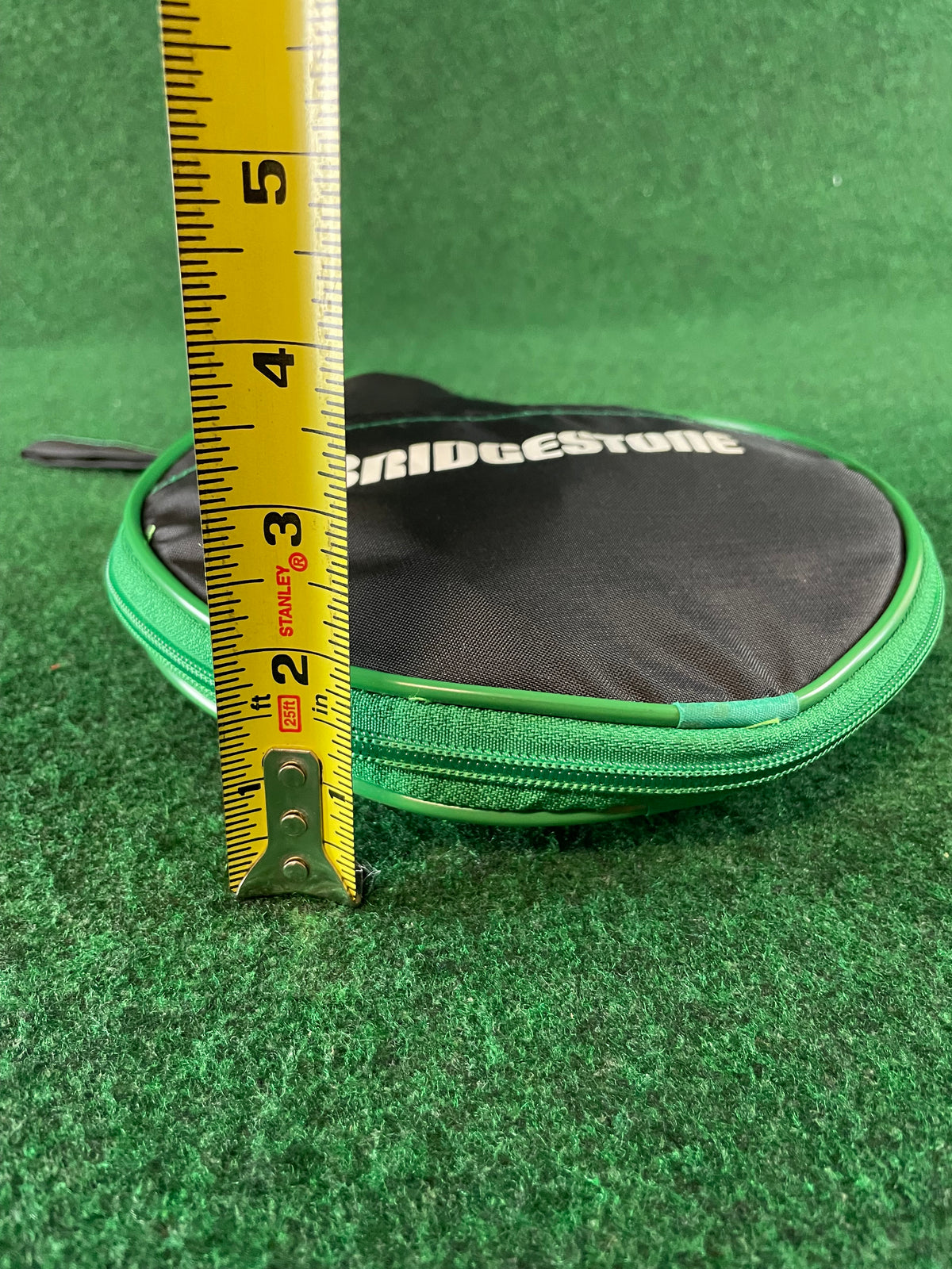 BRIDGESTONE - Black & Green Mini Collapsible Duffle Bag