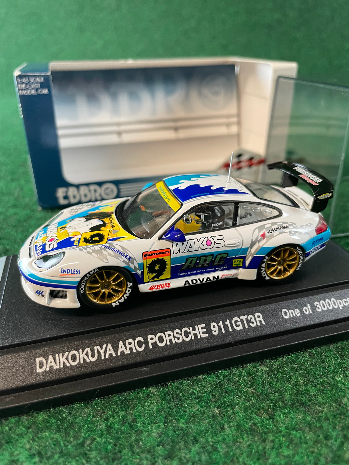 EBBRO Racing Car Collection - JGTC Daikokuya ARC Porsche 911 GT3R 1/43 Scale Diecast