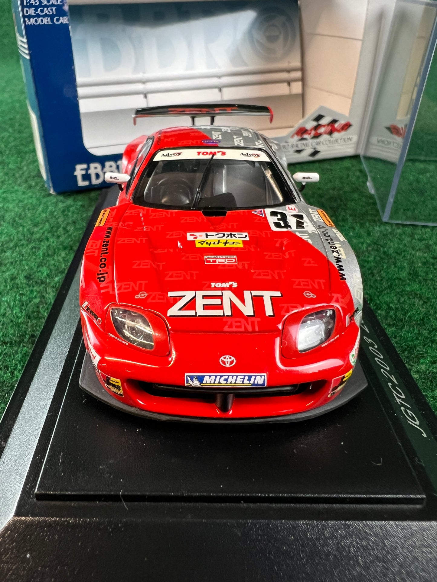 EBBRO - 2003 Zent Tom's Toyota Supra 1/43 Scale Diecast