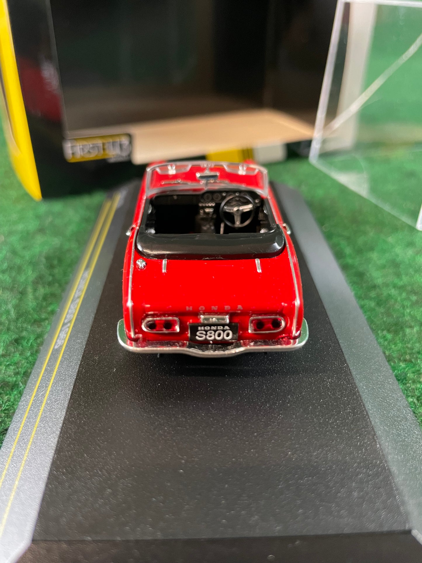 First43 Honda S800 Red Roof Open 1/43 Scale Diecast